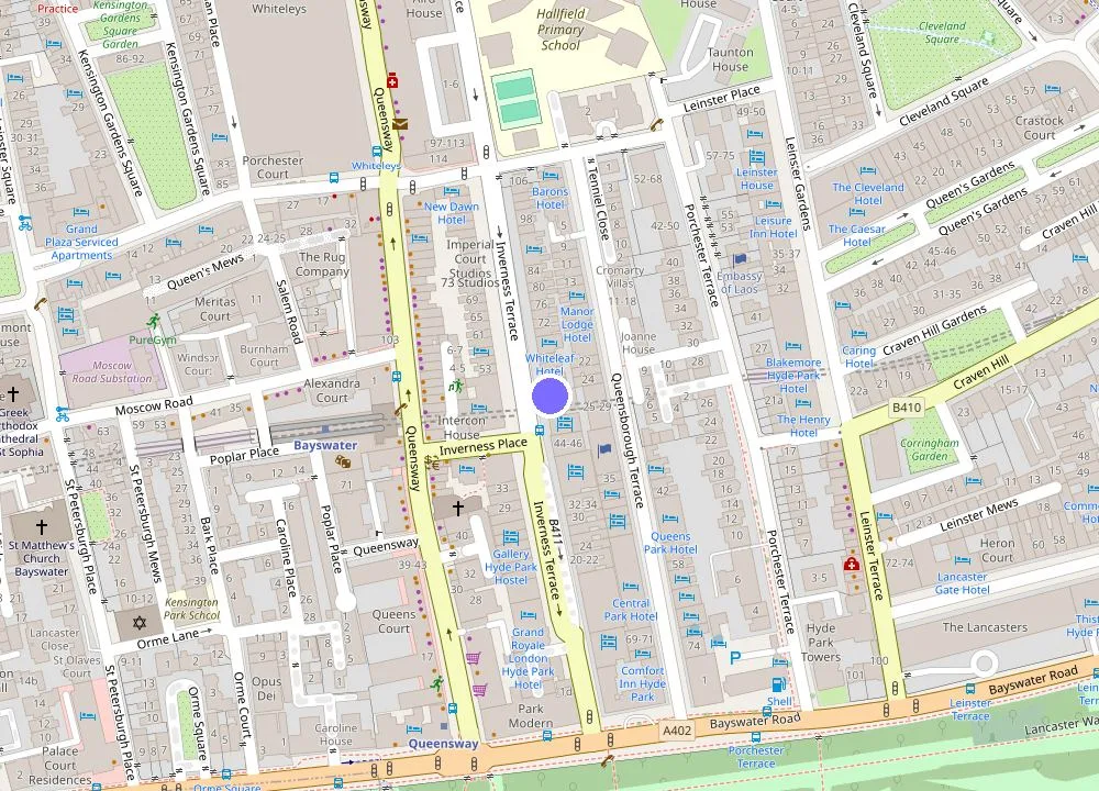 Map: Hyde Park International